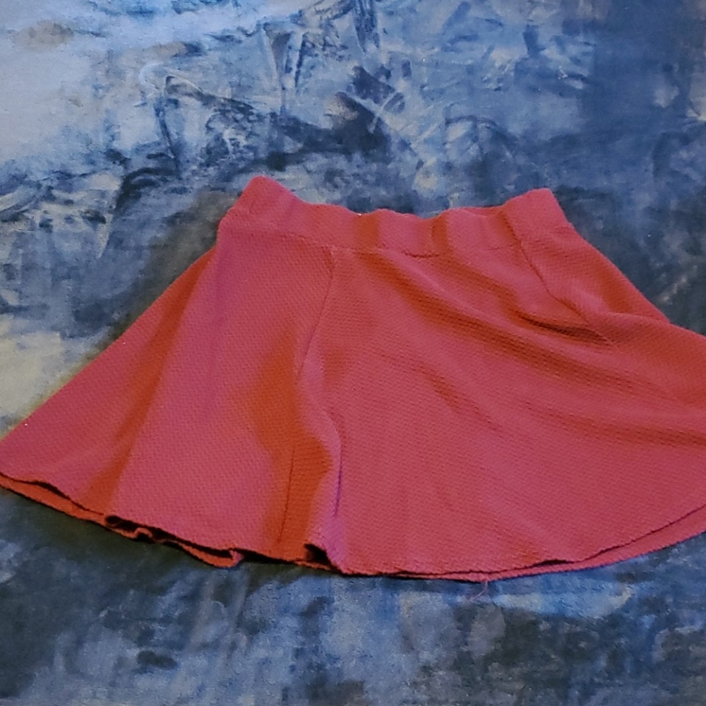 Burgundy cute skirt